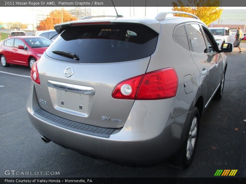 Platinum Graphite / Black 2011 Nissan Rogue SV AWD