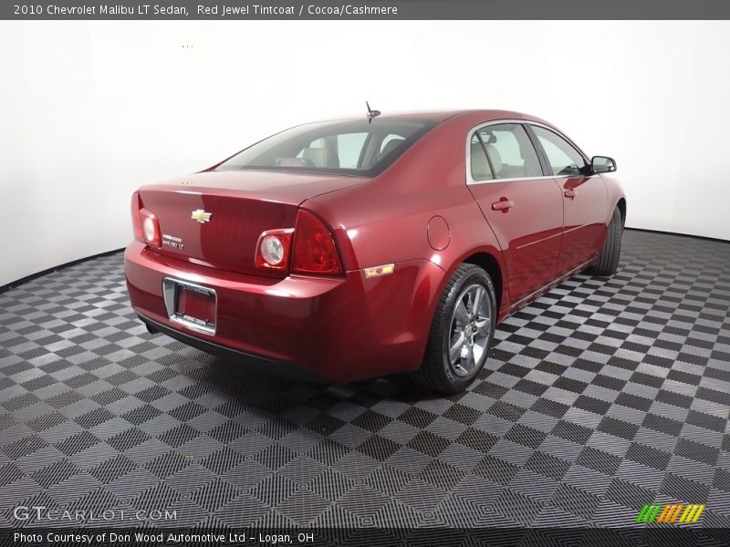 Red Jewel Tintcoat / Cocoa/Cashmere 2010 Chevrolet Malibu LT Sedan