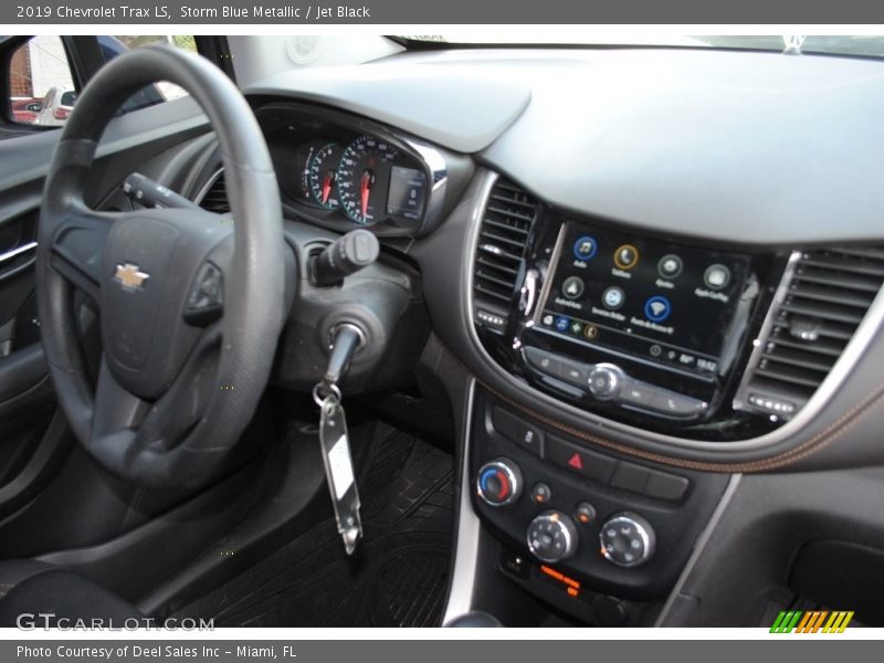 Storm Blue Metallic / Jet Black 2019 Chevrolet Trax LS