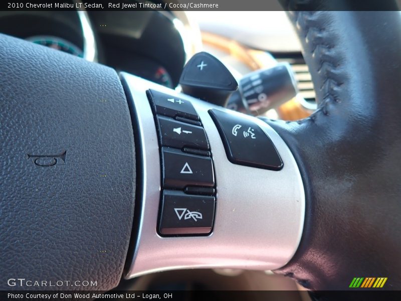 Red Jewel Tintcoat / Cocoa/Cashmere 2010 Chevrolet Malibu LT Sedan