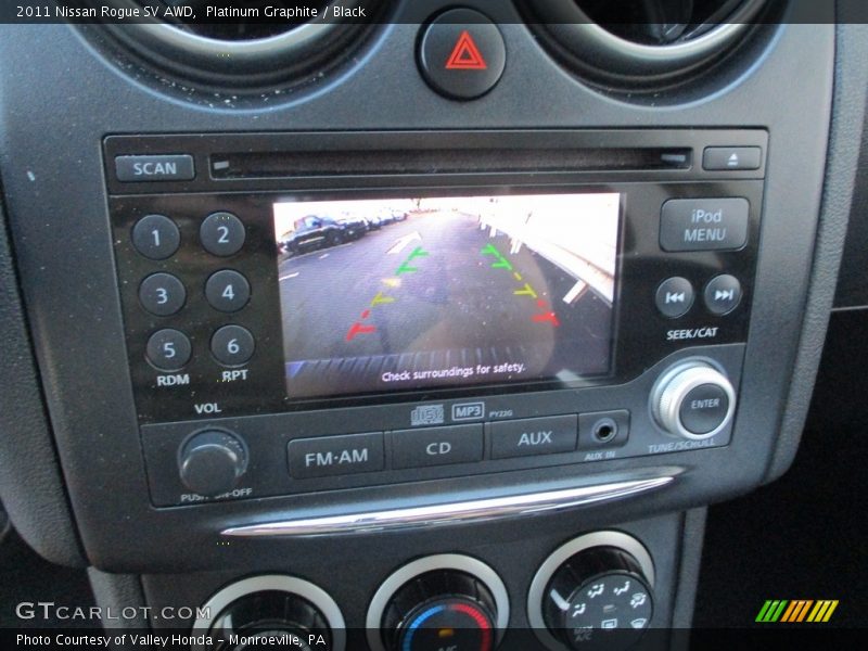 Platinum Graphite / Black 2011 Nissan Rogue SV AWD