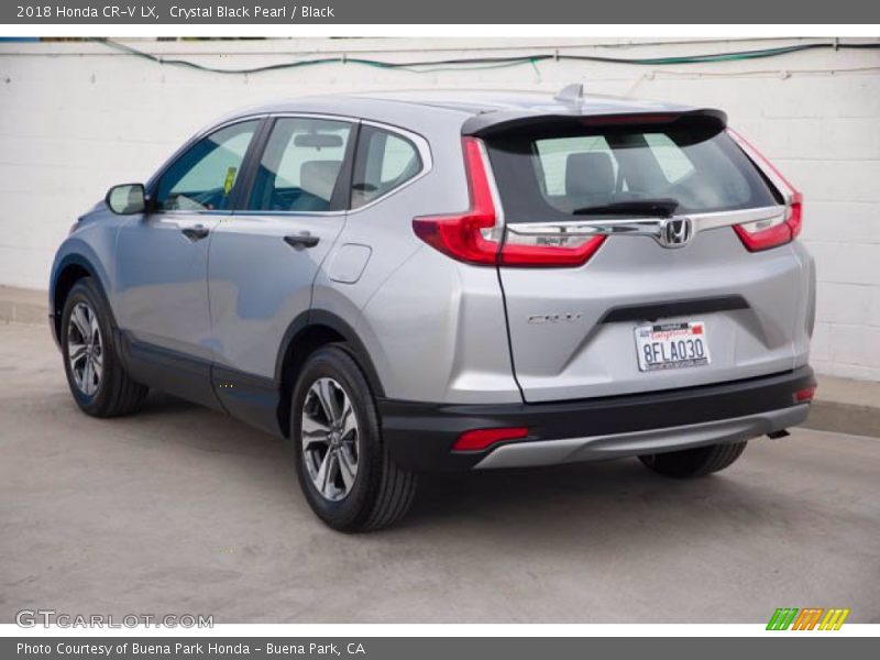 Crystal Black Pearl / Black 2018 Honda CR-V LX