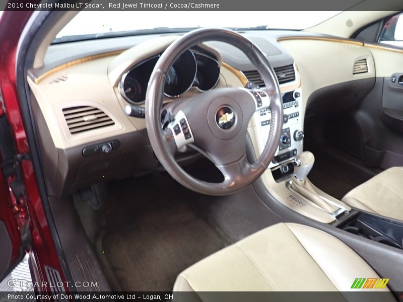 Red Jewel Tintcoat / Cocoa/Cashmere 2010 Chevrolet Malibu LT Sedan
