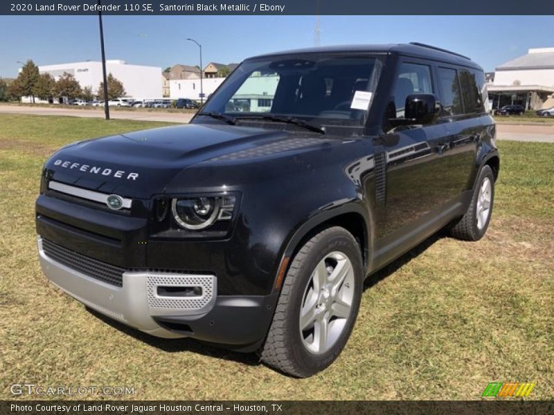 Santorini Black Metallic / Ebony 2020 Land Rover Defender 110 SE