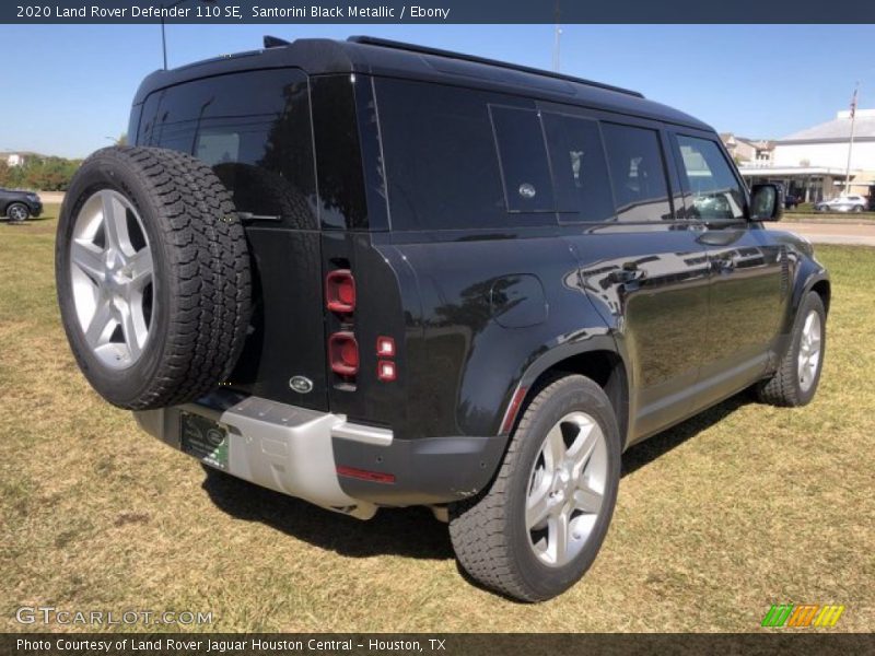 Santorini Black Metallic / Ebony 2020 Land Rover Defender 110 SE
