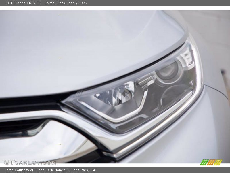 Crystal Black Pearl / Black 2018 Honda CR-V LX