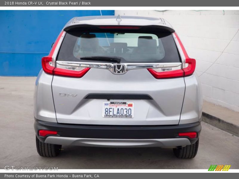 Crystal Black Pearl / Black 2018 Honda CR-V LX