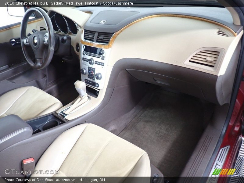 Red Jewel Tintcoat / Cocoa/Cashmere 2010 Chevrolet Malibu LT Sedan