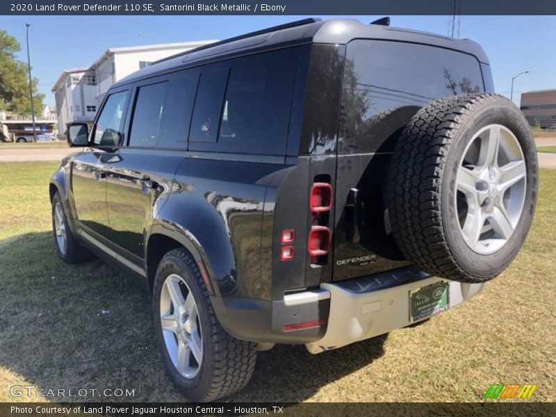 Santorini Black Metallic / Ebony 2020 Land Rover Defender 110 SE