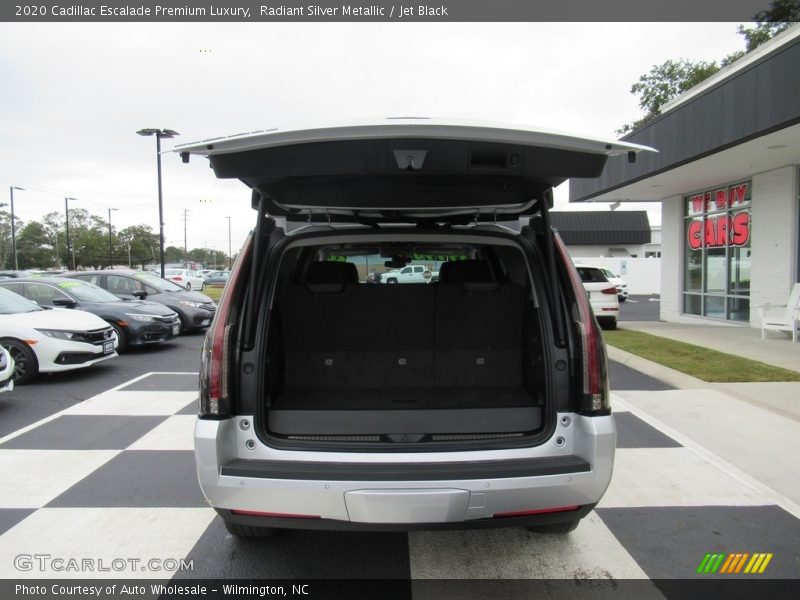 Radiant Silver Metallic / Jet Black 2020 Cadillac Escalade Premium Luxury