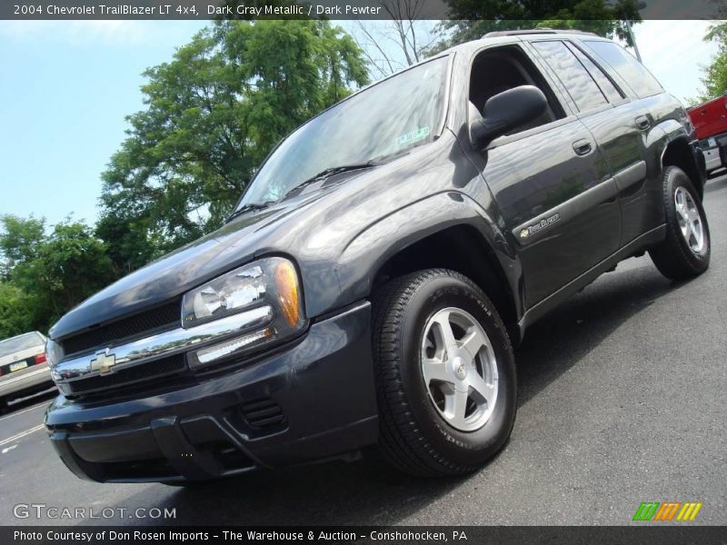 Dark Gray Metallic / Dark Pewter 2004 Chevrolet TrailBlazer LT 4x4