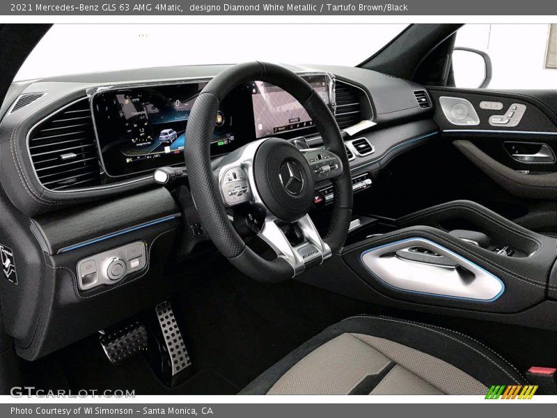 Dashboard of 2021 GLS 63 AMG 4Matic