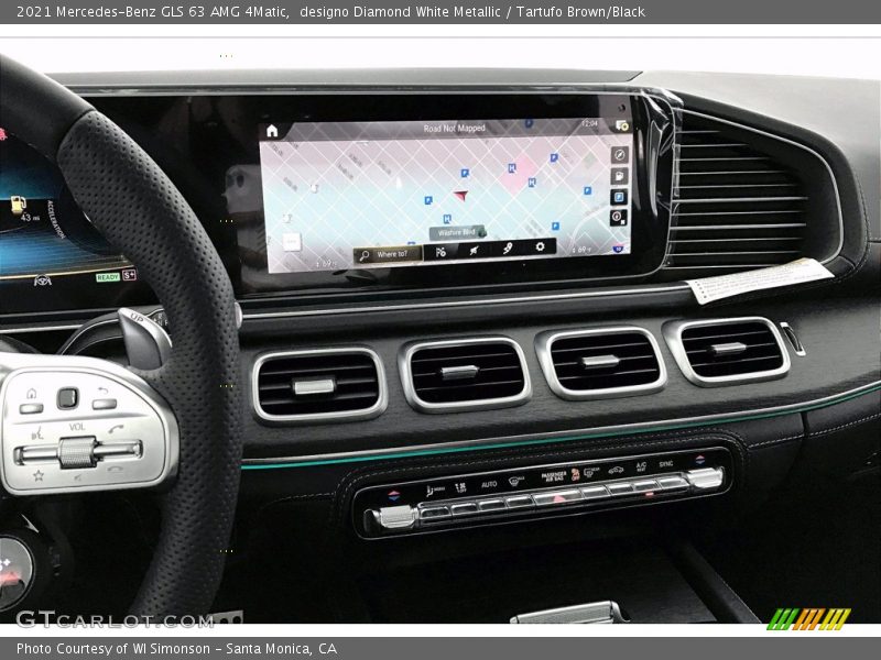 Controls of 2021 GLS 63 AMG 4Matic