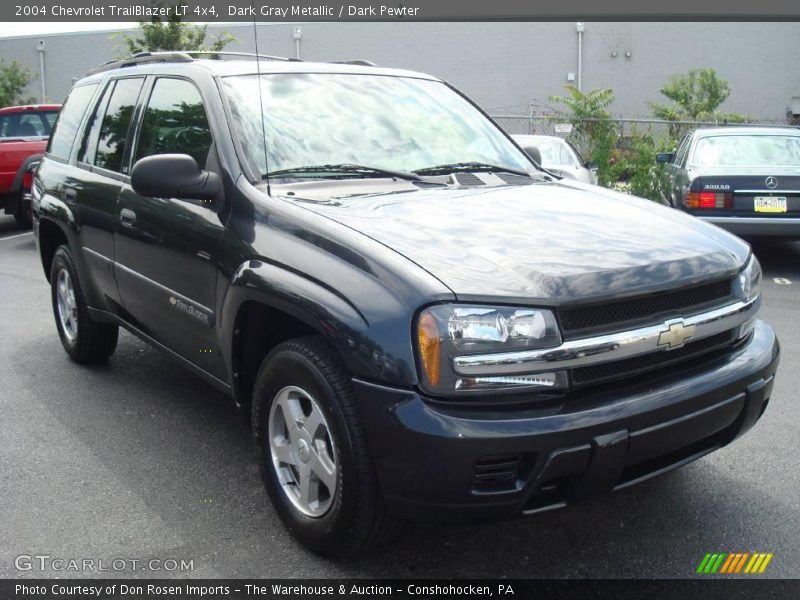 Dark Gray Metallic / Dark Pewter 2004 Chevrolet TrailBlazer LT 4x4