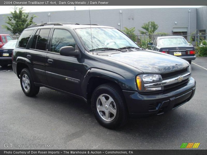 Dark Gray Metallic / Dark Pewter 2004 Chevrolet TrailBlazer LT 4x4