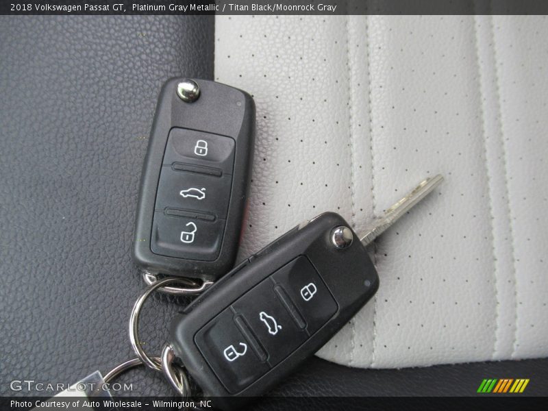 Keys of 2018 Passat GT