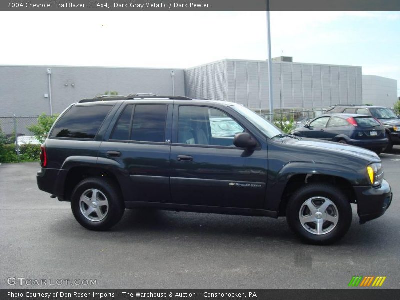 Dark Gray Metallic / Dark Pewter 2004 Chevrolet TrailBlazer LT 4x4