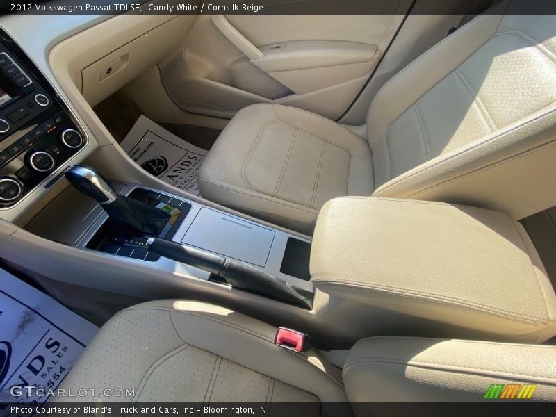 Candy White / Cornsilk Beige 2012 Volkswagen Passat TDI SE