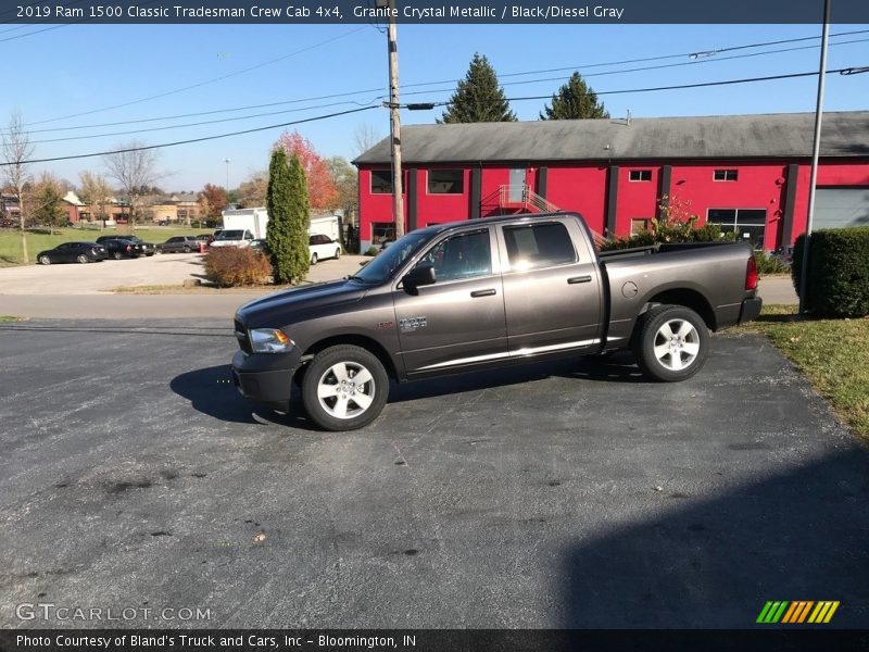 Granite Crystal Metallic / Black/Diesel Gray 2019 Ram 1500 Classic Tradesman Crew Cab 4x4
