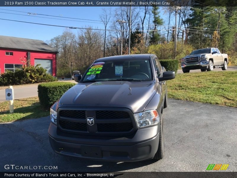 Granite Crystal Metallic / Black/Diesel Gray 2019 Ram 1500 Classic Tradesman Crew Cab 4x4