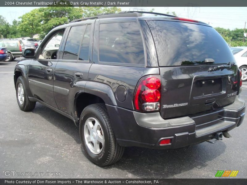 Dark Gray Metallic / Dark Pewter 2004 Chevrolet TrailBlazer LT 4x4