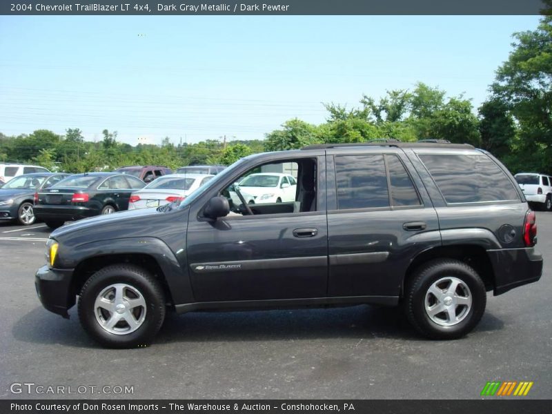 Dark Gray Metallic / Dark Pewter 2004 Chevrolet TrailBlazer LT 4x4