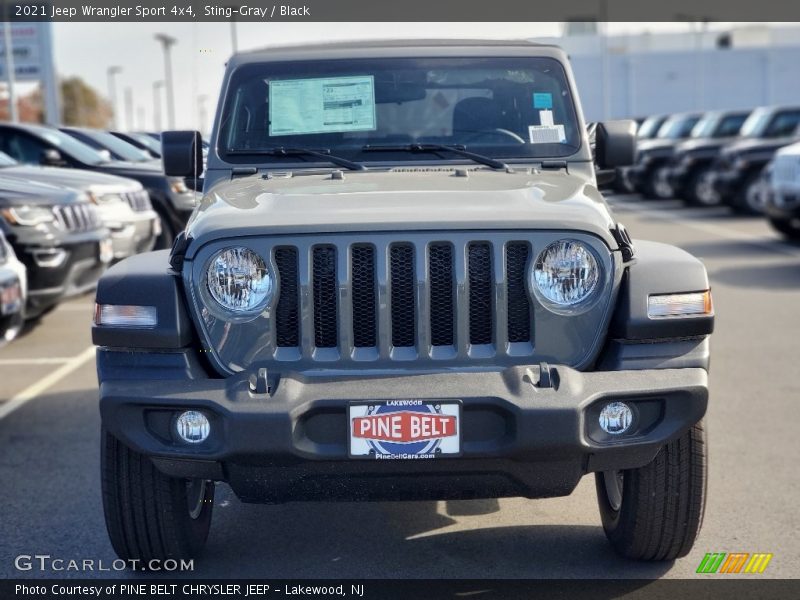 Sting-Gray / Black 2021 Jeep Wrangler Sport 4x4