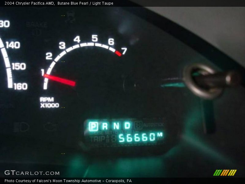 Butane Blue Pearl / Light Taupe 2004 Chrysler Pacifica AWD