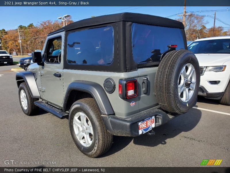 Sting-Gray / Black 2021 Jeep Wrangler Sport 4x4