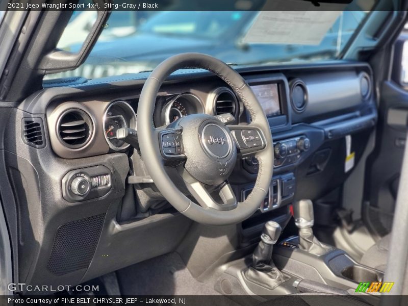 Controls of 2021 Wrangler Sport 4x4