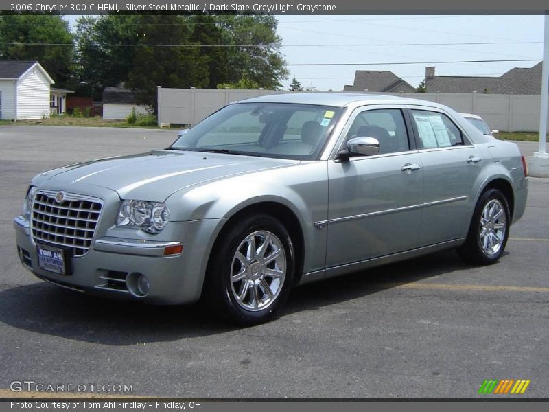 Silver Steel Metallic / Dark Slate Gray/Light Graystone 2006 Chrysler 300 C HEMI