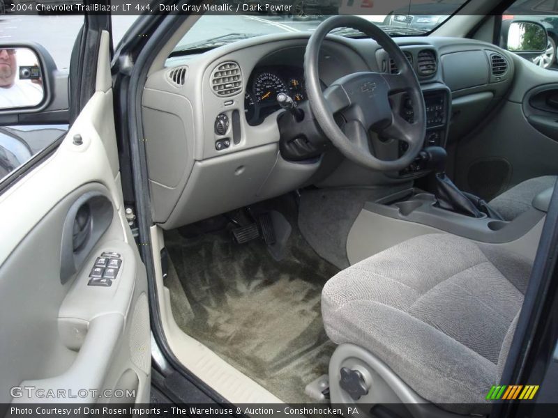 Dark Gray Metallic / Dark Pewter 2004 Chevrolet TrailBlazer LT 4x4