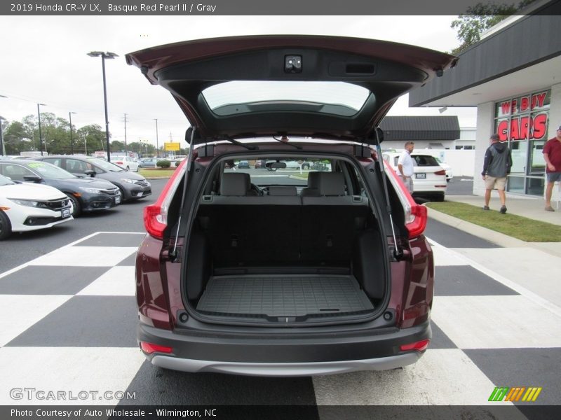 Basque Red Pearl II / Gray 2019 Honda CR-V LX