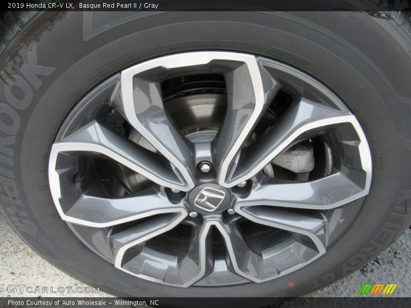 Basque Red Pearl II / Gray 2019 Honda CR-V LX