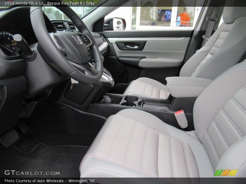 Basque Red Pearl II / Gray 2019 Honda CR-V LX