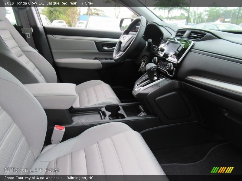 Basque Red Pearl II / Gray 2019 Honda CR-V LX