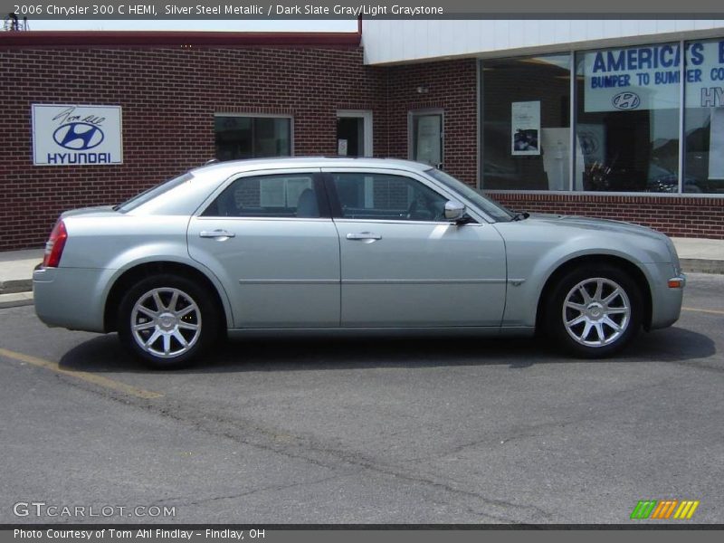 Silver Steel Metallic / Dark Slate Gray/Light Graystone 2006 Chrysler 300 C HEMI