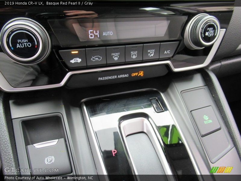 Basque Red Pearl II / Gray 2019 Honda CR-V LX