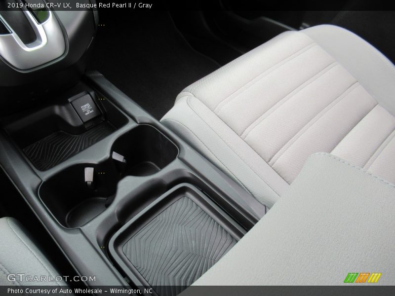 Basque Red Pearl II / Gray 2019 Honda CR-V LX