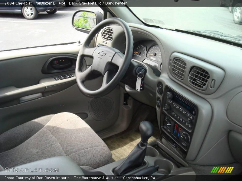Dark Gray Metallic / Dark Pewter 2004 Chevrolet TrailBlazer LT 4x4