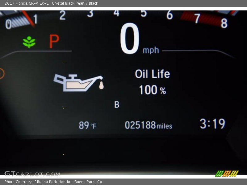 Crystal Black Pearl / Black 2017 Honda CR-V EX-L