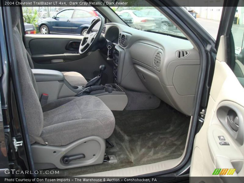 Dark Gray Metallic / Dark Pewter 2004 Chevrolet TrailBlazer LT 4x4