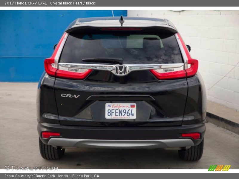 Crystal Black Pearl / Black 2017 Honda CR-V EX-L
