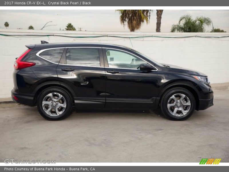 Crystal Black Pearl / Black 2017 Honda CR-V EX-L