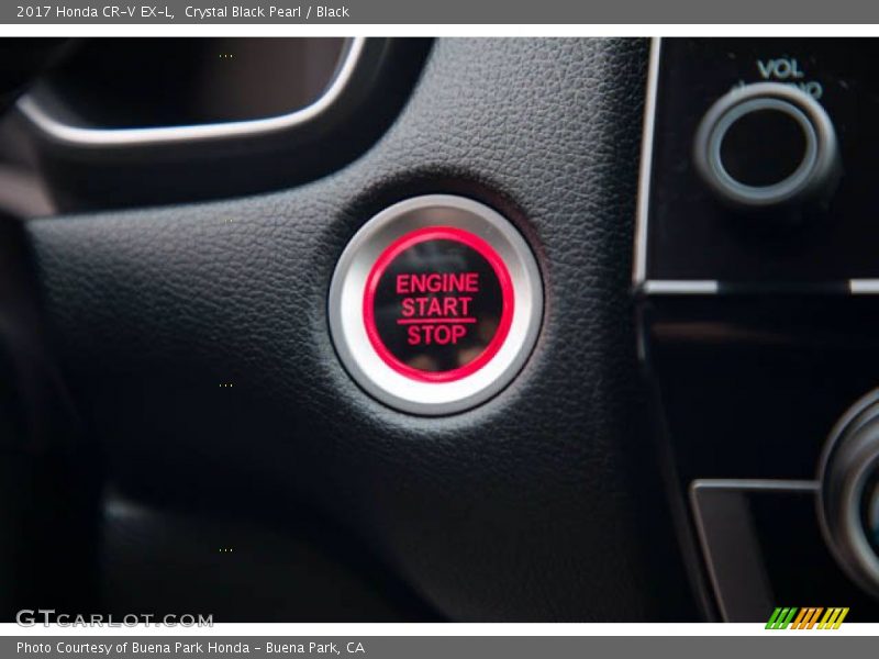 Crystal Black Pearl / Black 2017 Honda CR-V EX-L