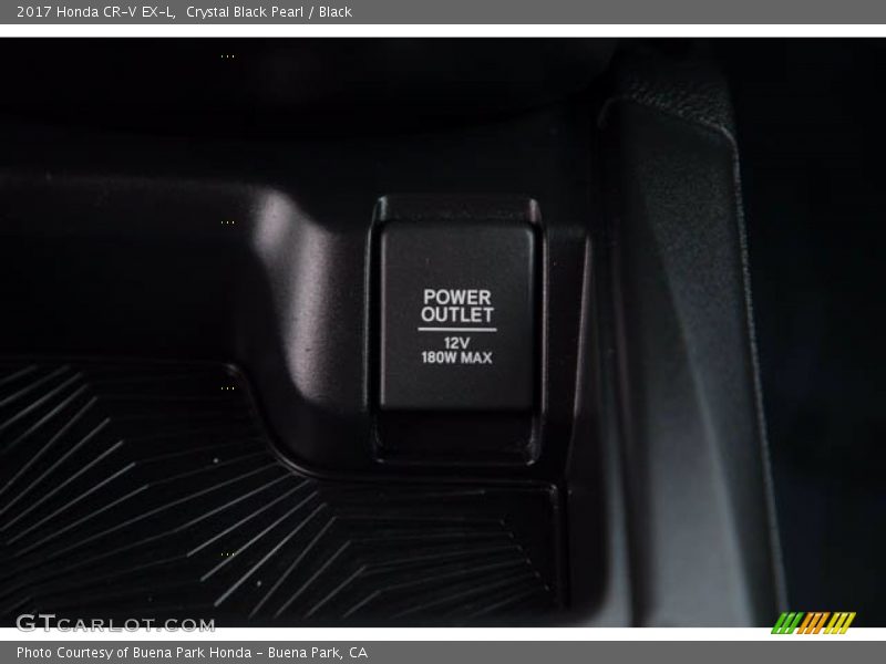 Crystal Black Pearl / Black 2017 Honda CR-V EX-L