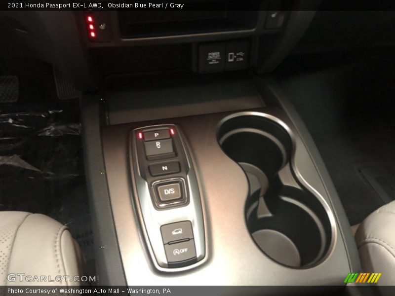 Obsidian Blue Pearl / Gray 2021 Honda Passport EX-L AWD