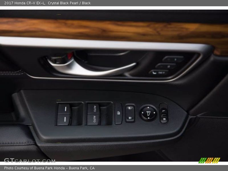 Crystal Black Pearl / Black 2017 Honda CR-V EX-L