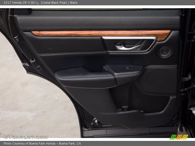 Crystal Black Pearl / Black 2017 Honda CR-V EX-L