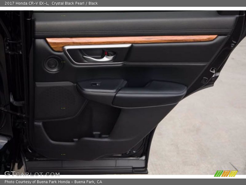 Crystal Black Pearl / Black 2017 Honda CR-V EX-L